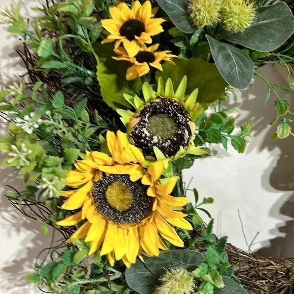 Ashland sunflower wreath